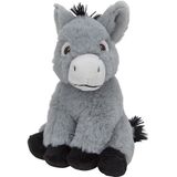 Pluche dieren knuffels Ezel van 16 cm - Knuffeldieren speelgoed