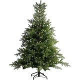 Lumineo Kerstverlichting - 120 led lampjes - warm wit - 9 meter - zwart snoer - lichtsnoer - buiten