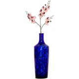 Mica Decorations Kunstbloem Orchidee tak - 2x - lichtroze - 75 cm - Kunst zijdebloemen