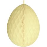 4x stuks hangende gekleurde paaseieren van papier 30 cm - Paas/pasen thema decoraties/versieringen - Honeycombs