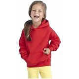 Rode capuchon sweater voor meisjes