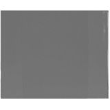Bureau onderlegger/placemat van pvc 63 x 50 cm - Bureau beschermer - Design grijs