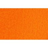 Oranje loper 5 meter lang 1 meter breed - 3 mm dik - Gala decoratie feestartikelen