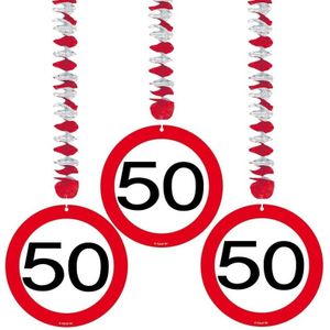 9 x Rotorspiralen 50 jaar verkeersborden