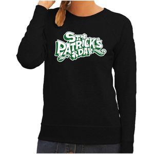 St. Patricksday sweater zwart dames - St Patrick's day kleding - kleding / outfit