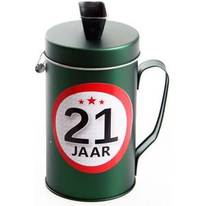 21 jaar geworden spaarpot