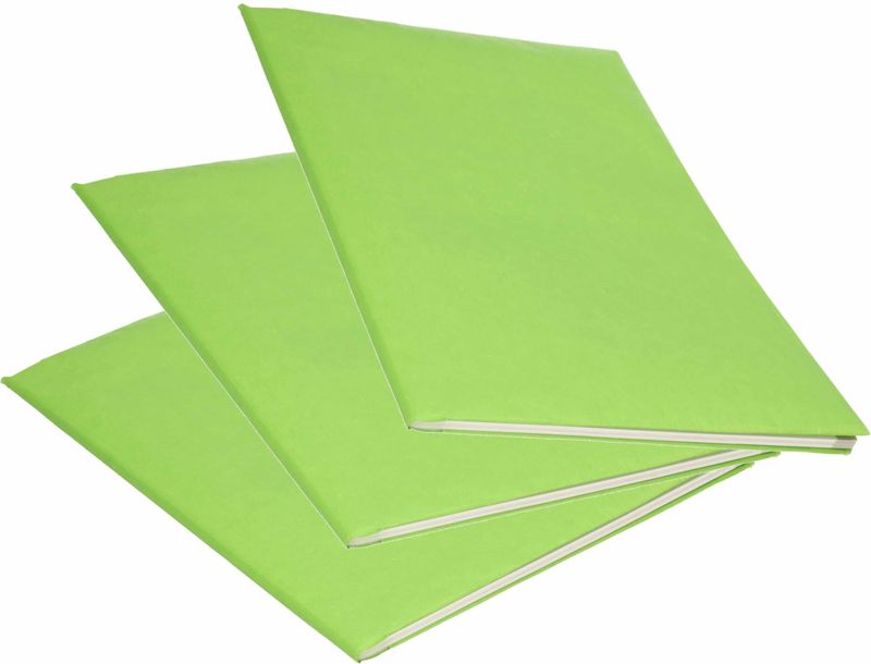 Dwars zitten punt sectie 3x Rollen kraft kaftpapier groen 200 x 70 cm - cadeaupapier / kadopapier /  boeken kaften (kantoor) | € 9 bij Shoppartners.nl | beslist.nl