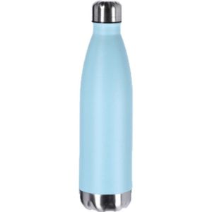 Thermosfles / isoleerfles turquoise RVS 0.75 L - Thermoflessen