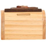 Houten spaarpot uil 10 cm