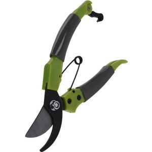 Pro Garden Snoeischaar - papegaaienbek - groen - 25 cm - tuingereedschap