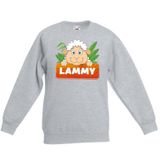 Lammy het schaapje sweater grijs voor kinderen - unisex - schapen trui - kinderkleding / kleding