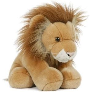 Pluche leeuw knuffel 30 cm speelgoed- Leeuwen dierenknuffels/knuffeldieren/knuffels voor kinderen