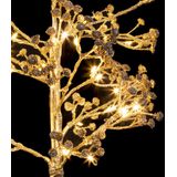 Feeric lights and christmas lichtboom -48 leds-H50 cm -goud -kunststof