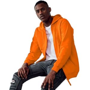 Oranje vest/jasje met capuchon voor heren - Holland feest kleding - Supporters/fan artikelen