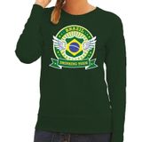 Groen Brazil drinking team sweater groen dames -  BraziliÃ« kleding