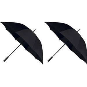 Overlappen voorspelling recept Falcone stormparaplu - xxl - zwart - Paraplu kopen? | Lage prijs |  beslist.nl