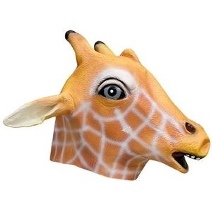 Dierenmasker giraffe van latex