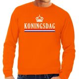 Oranje Koningsdag sweater - Trui voor heren - Koningsdag kleding