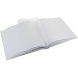 Luxe fotoboek/fotoalbum Annabella bruiloft/huwelijk met 50 paginas wit - 32 x 32 x 6 cm