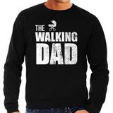 The walking dad - sweater zwart voor heren - papa kado trui / Aanstaande vader cadeau/ papa in verwachting