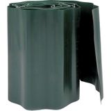 2x stuks Kunststof grasranden / borderranden groen 9 m x 20 cm inclusief Bison PVC lijm