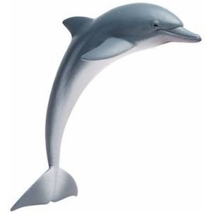 Plastic speelgoed dieren figuur dolfijn 11 cm - Zeedieren - Vissen