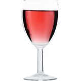 12x Stuks wijnglazen voor witte wijn 240 ml - Savoie - Bar/cafe benodigdheden - Wijn glazen