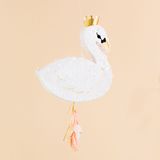 PartyDeco Pinata van papier  - Zwaan vogels thema - 43 x 49 cm - Feestartikelen Verjaardag