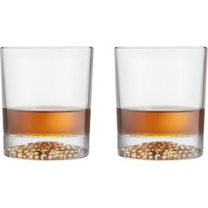 Royal Leerdam - Whisky tumbler glazen - 4x - Artisan serie - transparant - 290 ml