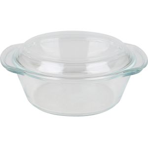 Marinex Ovenschaal Van Borosilicaat Glas - Ovaal - 3.2 Liter - 36 X 24 X 7 Cm Serveerschaal Ovenschalen