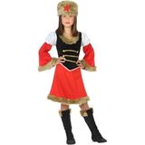 Russische Kozakken verkleed jurk/kostuum voor meisjes - Rusland thema - carnavalskleding - voordelig geprijsd