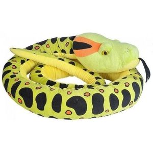 Pluche anaconda slang knuffel 280 cm