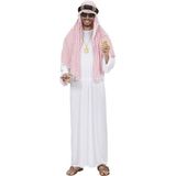 Luxe Arabische sjeik kostuum voor heren