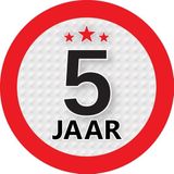 5 jaar geworden spaarpot