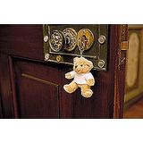 Teddybeer/beren sleutelhangers 10 cm - Kleine dieren knuffels