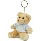 Teddybeer/beren sleutelhangers 10 cm - Kleine dieren knuffels