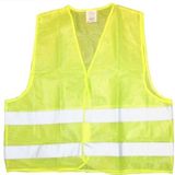 6x Veiligheidsvest fluorescerend geel voor volwassenen - Reflecterende veiligheidsvesten