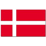 Luxe vlag van Denemarken