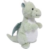 Pia Toys Knuffeldier Draak - zachte pluche stof - premium kwaliteit knuffels - groen - 30 cm