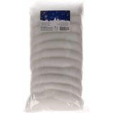 8x Zakjes sneeuw watten 100 gram - sneeuw winter landschap versiering watten/watjes