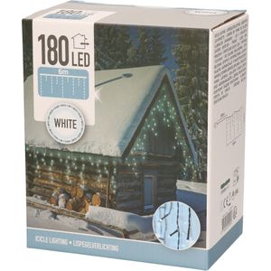 IJspegelverlichting - helder wit buiten - 180 lampjes - 600 x 52 cm - IJspegellampjes