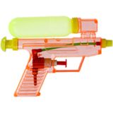 5x Waterpistool/waterpistolen rood 15 cm