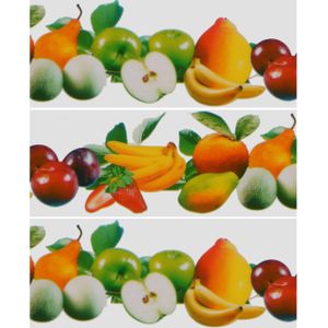 Sunnydays Fruitvliegjes val fruit raamstickers - 9x stickers - ongedierte bestrijding