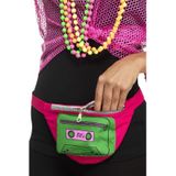 Foute 80s/90s party verkleed set compleet - dames - jaren 80/90 verkleed accessoires