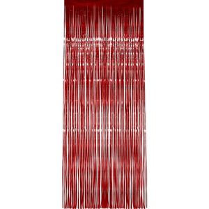 Folie deurgordijn rood 244 x 91 cm