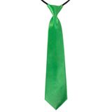 Carnaval verkleedset Greenman - hoed en party stropdas - groen - heren/dames - verkleedkleding accessoires