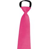 Carnaval verkleedset Pinkman - hoed en party stropdas - roze - heren/dames - verkleedkleding accessoires