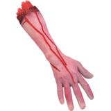 Rubies Halloween/horror nep afgehakte lichaamsdelen - bebloede arm - 30 x 10 cm - decoraties