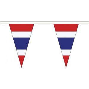 Thailand landen punt vlaggetjes 5 meter - slinger / vlaggenlijn