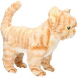 Hansa pluche rode kitten poes/kat knuffel 30 cm